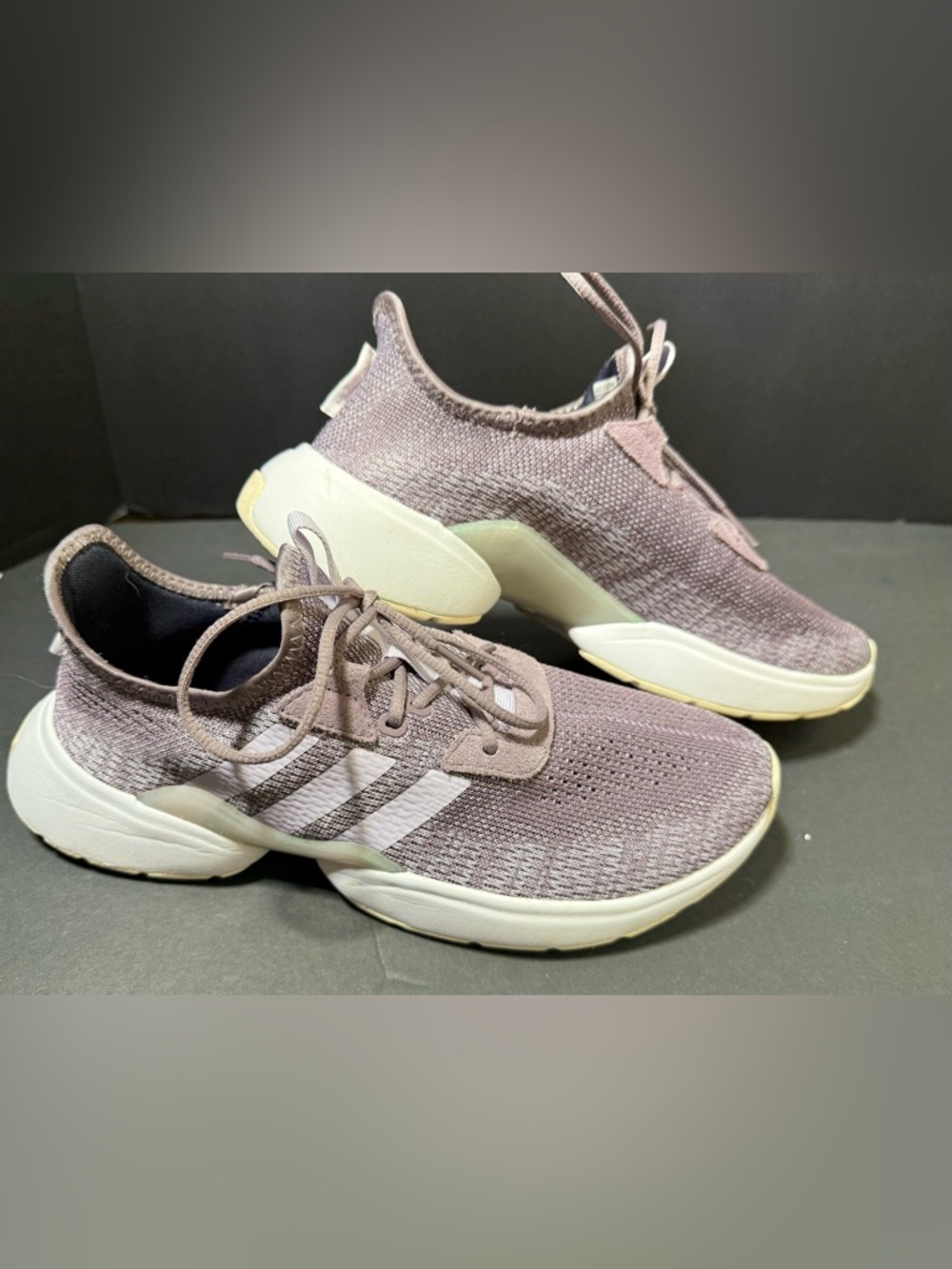 adidas woman’s Mavia X running shoe legacy purple colorway sz 8.5